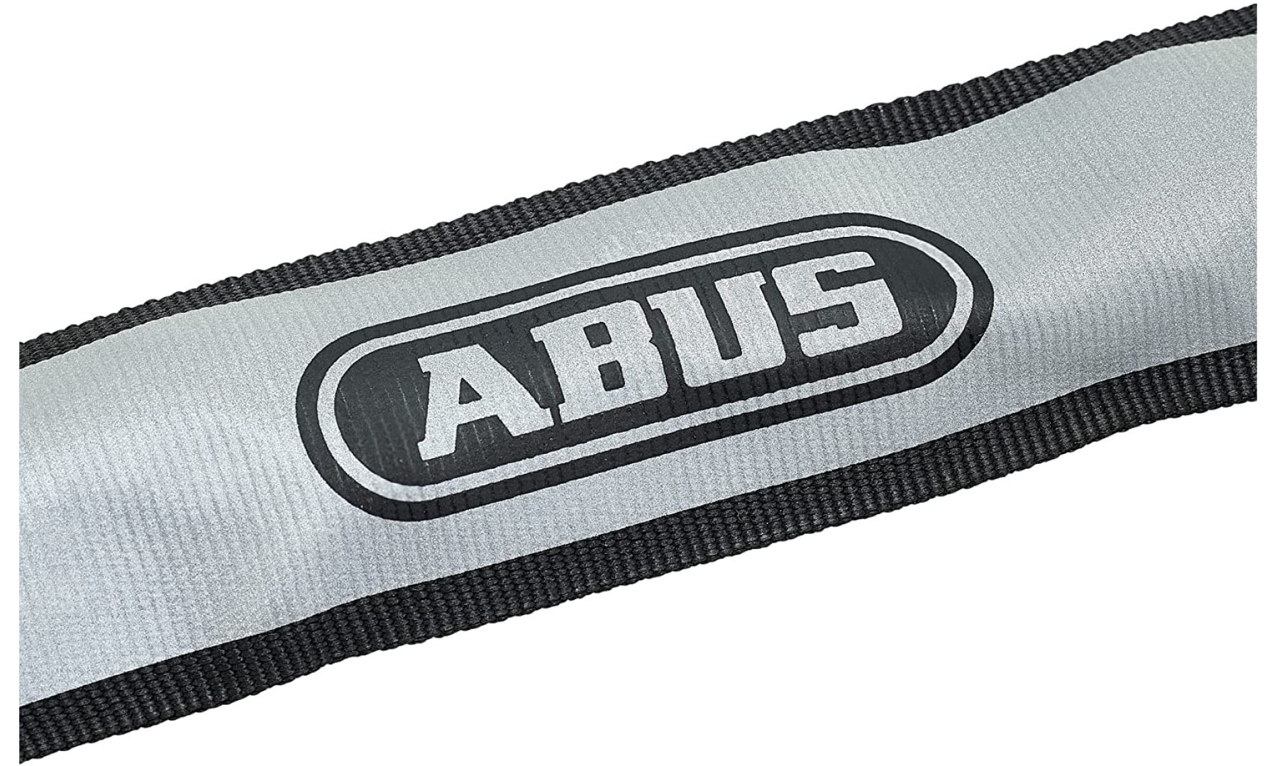 Замок с цепью ABUS 6806K/110 светоотражающий серый (Square Chain) 8