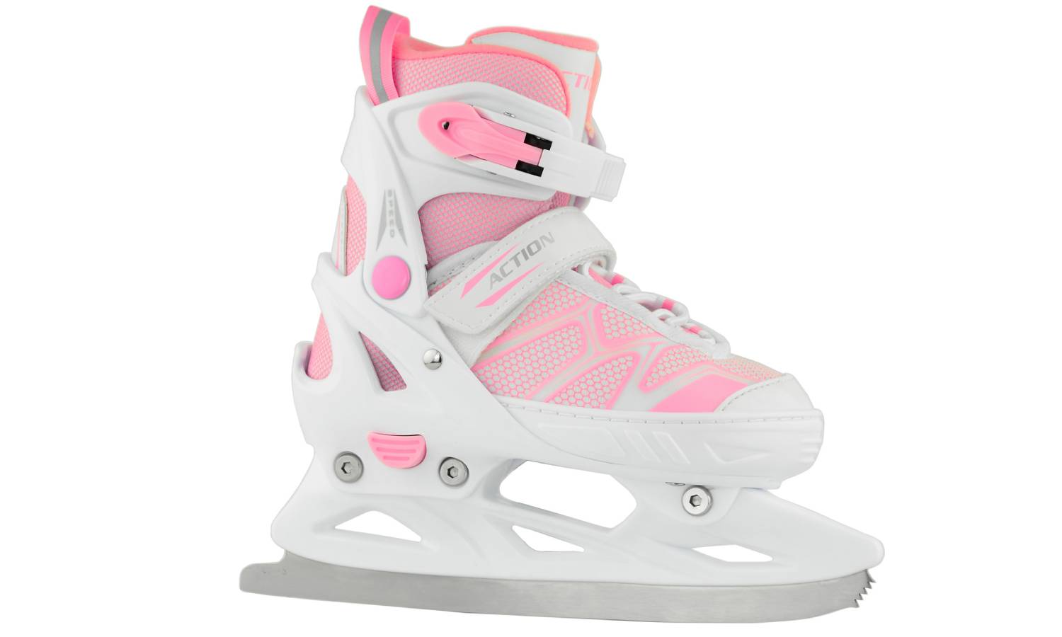 Роликовые коньки Action 2 в 1 Riply размер 29-32 Pink 7