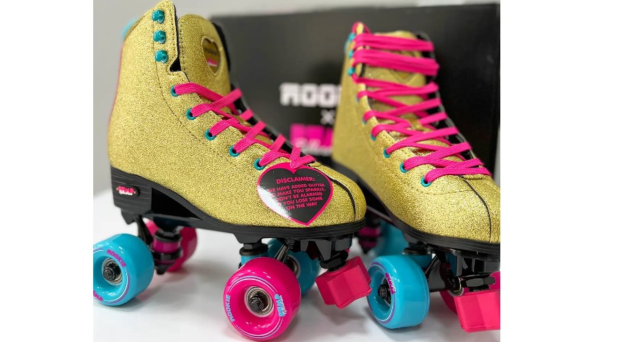 Ролики квады Rookie BUMP Rollerdisco Gold размер 34 5