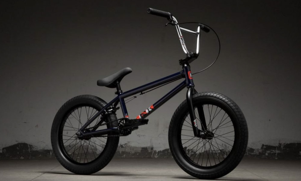 Фотография Велосипед KINK BMX Kicker 18" 2021 синий 2
