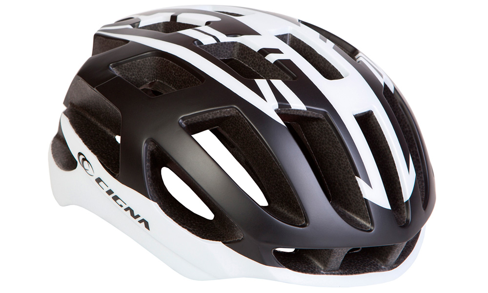 Фотография Шлем велосипедный СIGNA TT-4, размер L (58-61 см) Черно-белый
