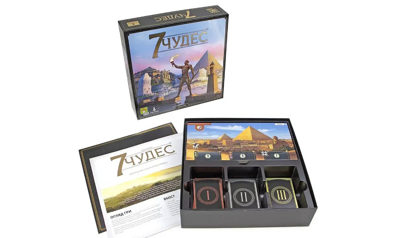 Настольная игра 7 чудес. Второе издание (7 Wonders) 3