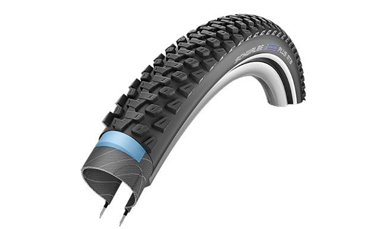 Фотографія Покришка 27.5x2.10 650B (54-584) Schwalbe MARATHON PLUS S-Guard B/B+RT HS468 DC black