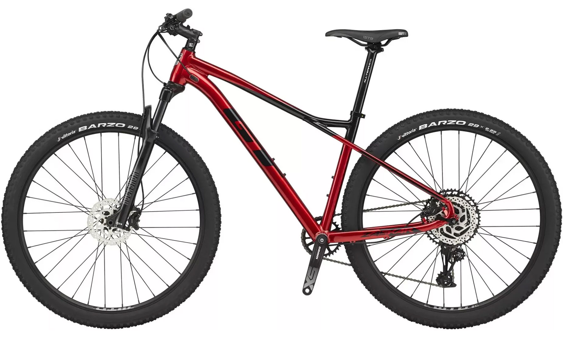 Велосипед 29" GT Zaskar Al Comp розмір рами M 2021 RED 3 Велосипед 29" GT Zaskar Al Comp розмір рами M 2021 RED 3