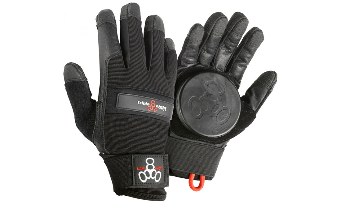 Фотографія Захисні рукавички Triple8 Longboard Downhill Glove Чорний - L/XL