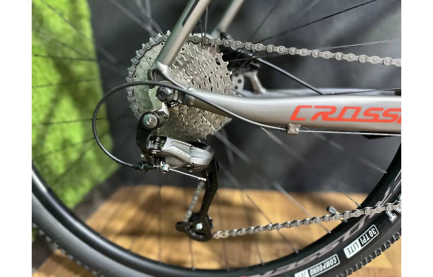 Велосипед Crosser Solo 2x9 Altus 29" розмір L рама 19 2023 Сіро-червоний 4