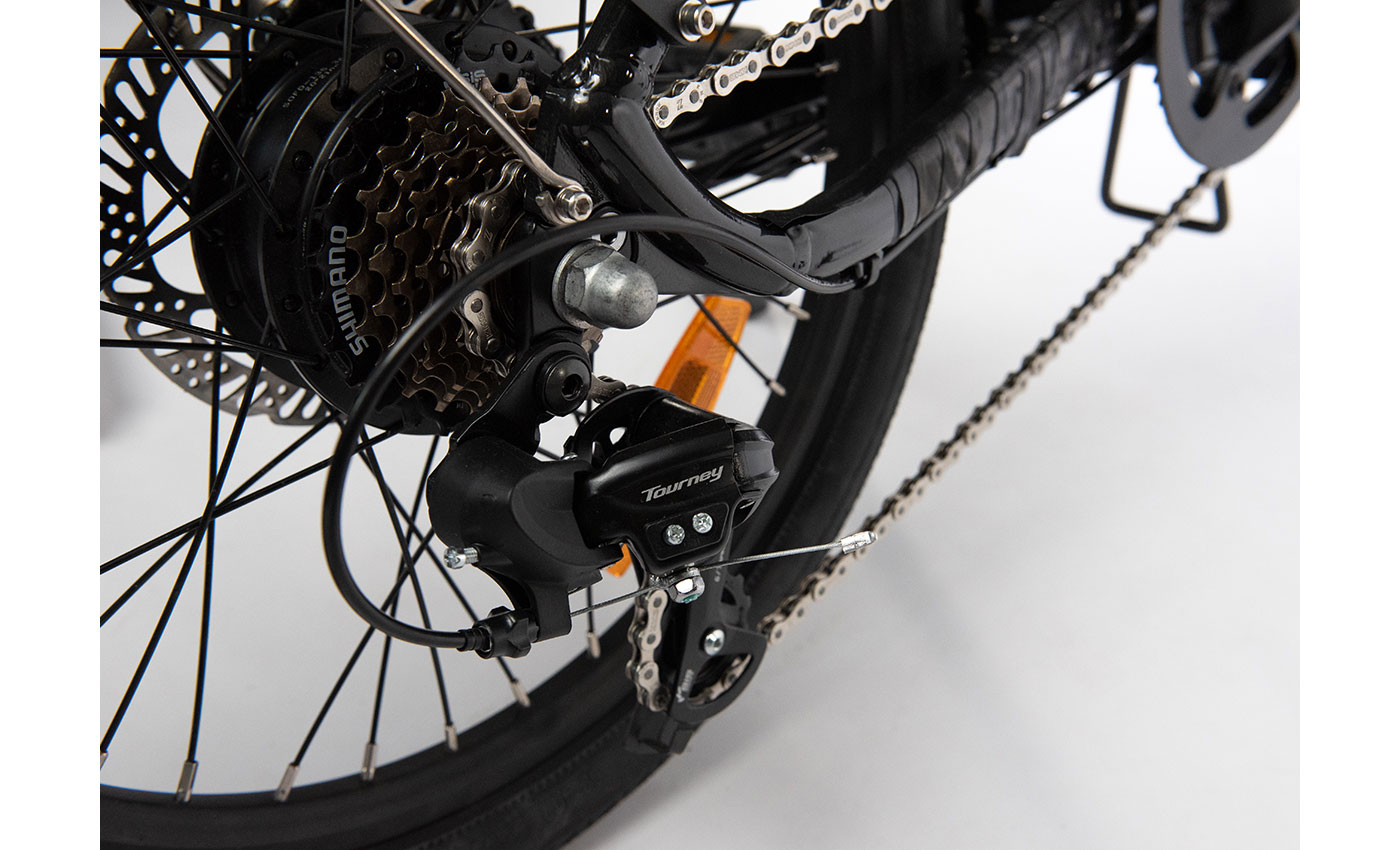 Електровелосипед складаний Vento FORZA 20" 2022 Black Satin 8 Електровелосипед складаний Vento FORZA 20" 2022 Black Satin 8