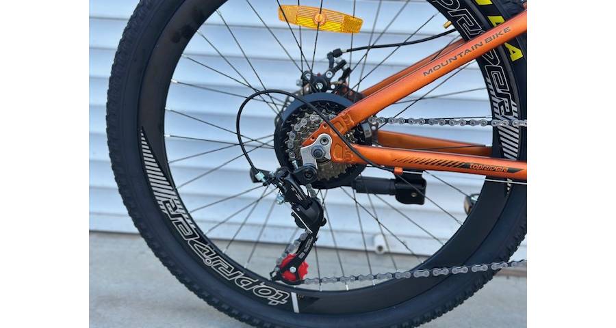 Велосипед Toprider Thinder 24" размер XXS рама 14 Золотой 2