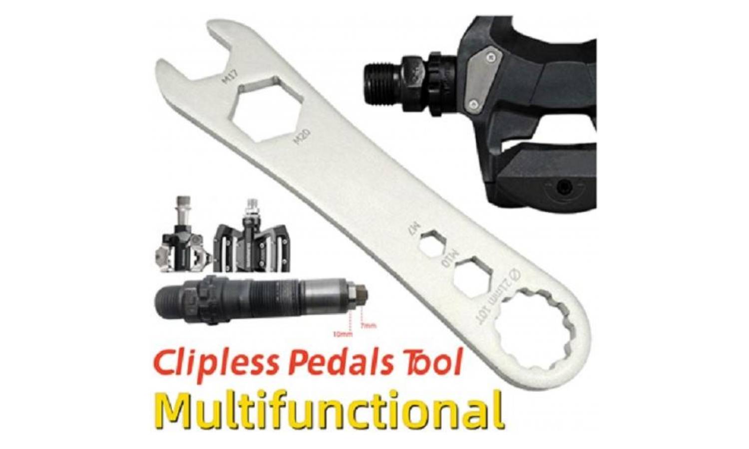 Ключ ProX A-N-0287 педальный многофункциональный 2