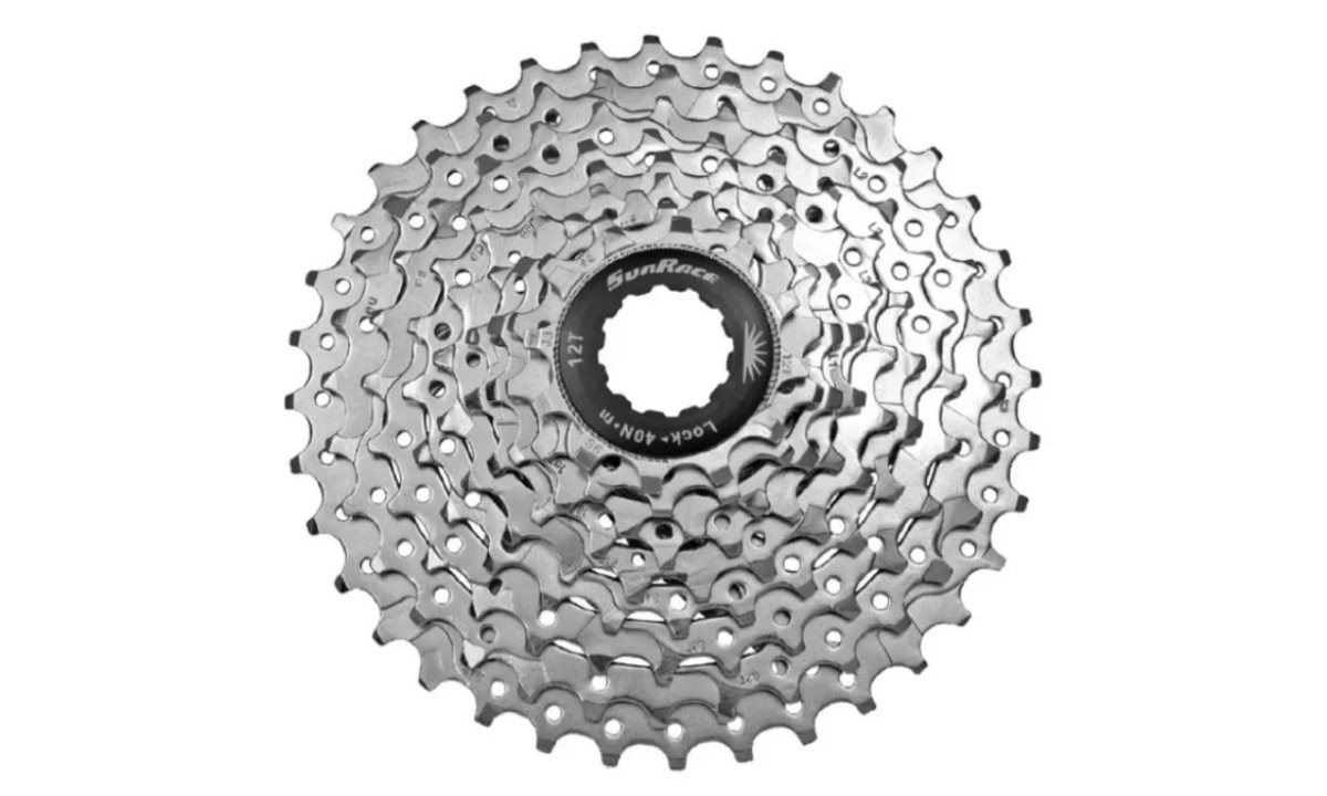 Фотографія Касета інд. 9-k 11-34T SUN RACE M90 MTB, Zinc