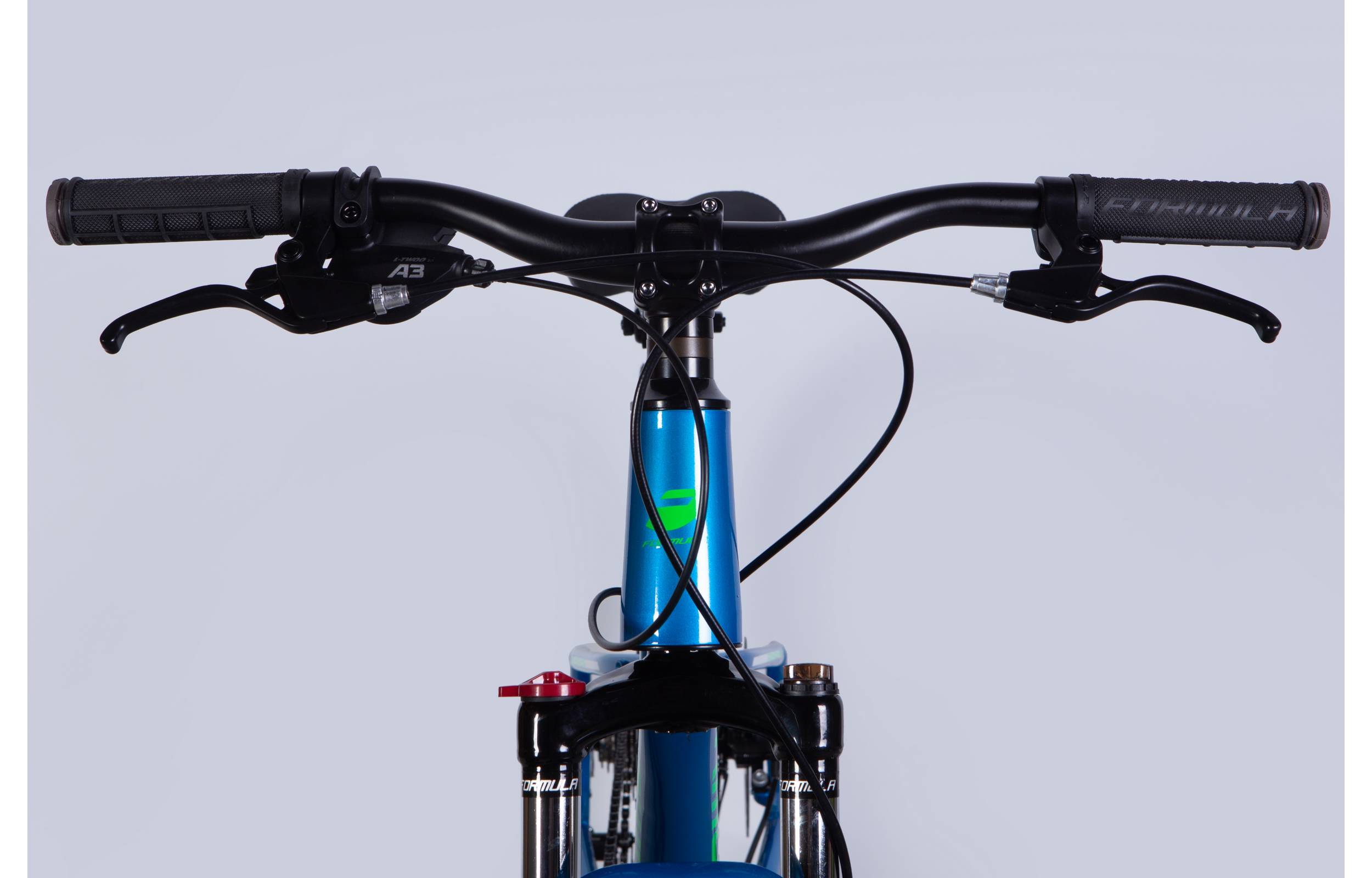 Велосипед Formula THOR DD 24" размер XXS рама 12" 2025 синє-зелений 2