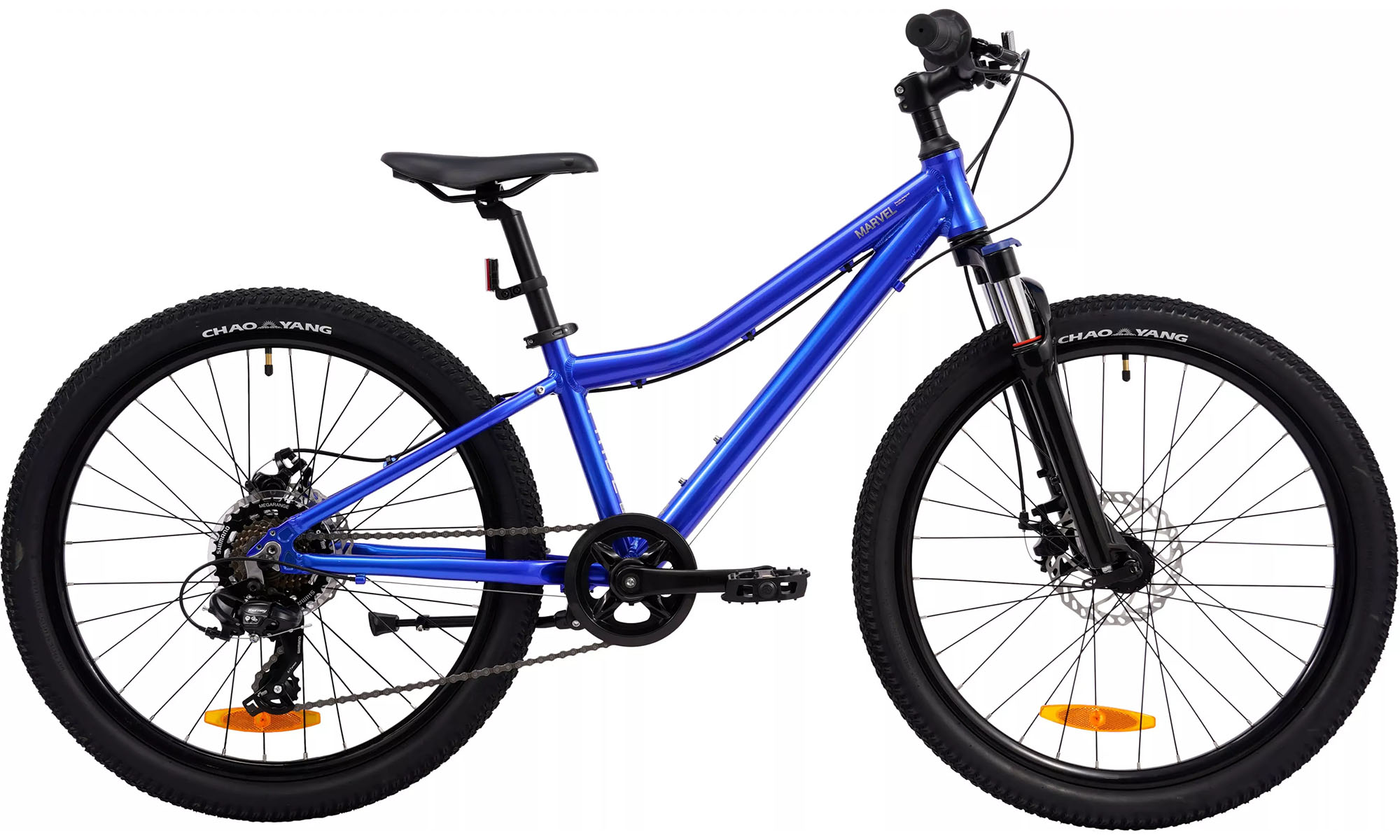 Велосипед Pride MARVEL 4.2 24", розмір XS, рік 2026, синій 