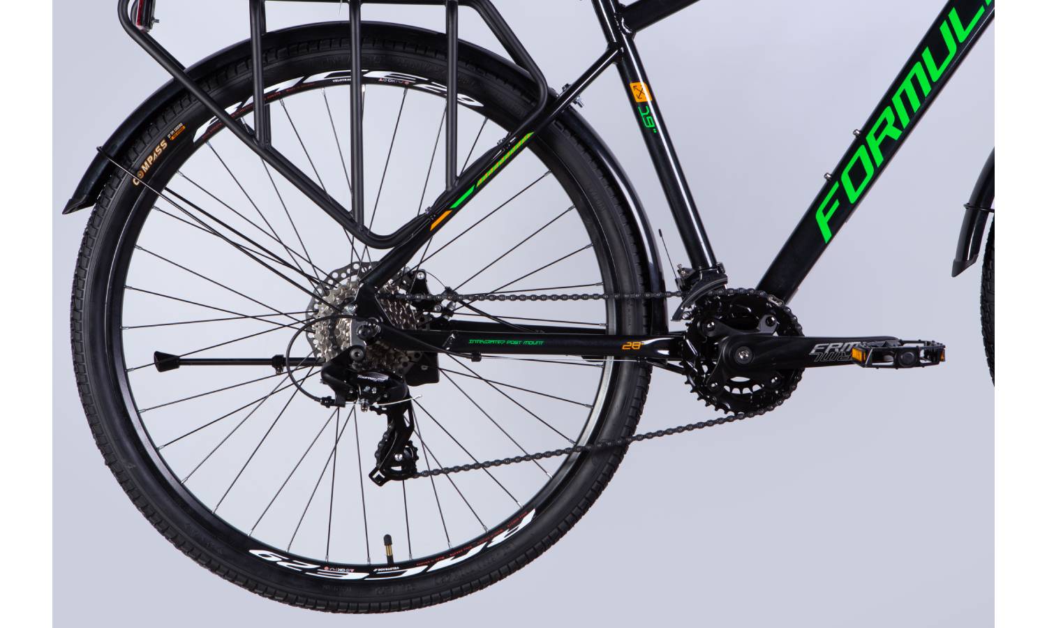 Велосипед Formula CURSOR MAN DD 28" розмір L рама 19" 2025 чорно-зелений 2 Велосипед Formula CURSOR MAN DD 28" розмір L рама 19" 2025 чорно-зелений 2