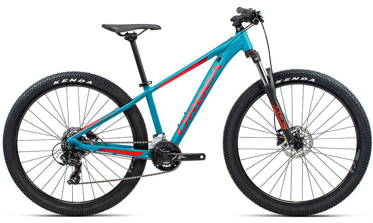 Фотография Подростковый велосипед Orbea MX XS DIRT 27,5" (2021) Сине-красный