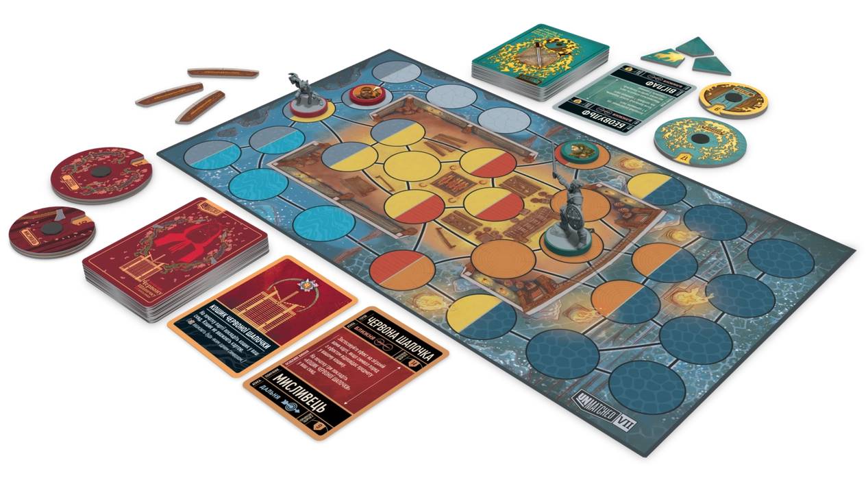Настольная игра Unmatched: Красная Шапочка против Беовульфа 3