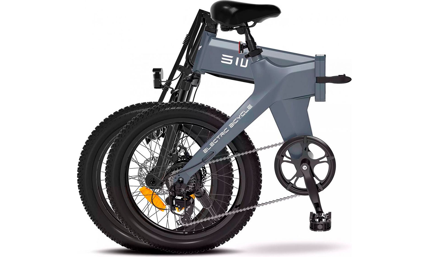 Електровелосипед Engwe C20 Pro (250 Вт, 16 Ah 36 В), 20", сірий 7