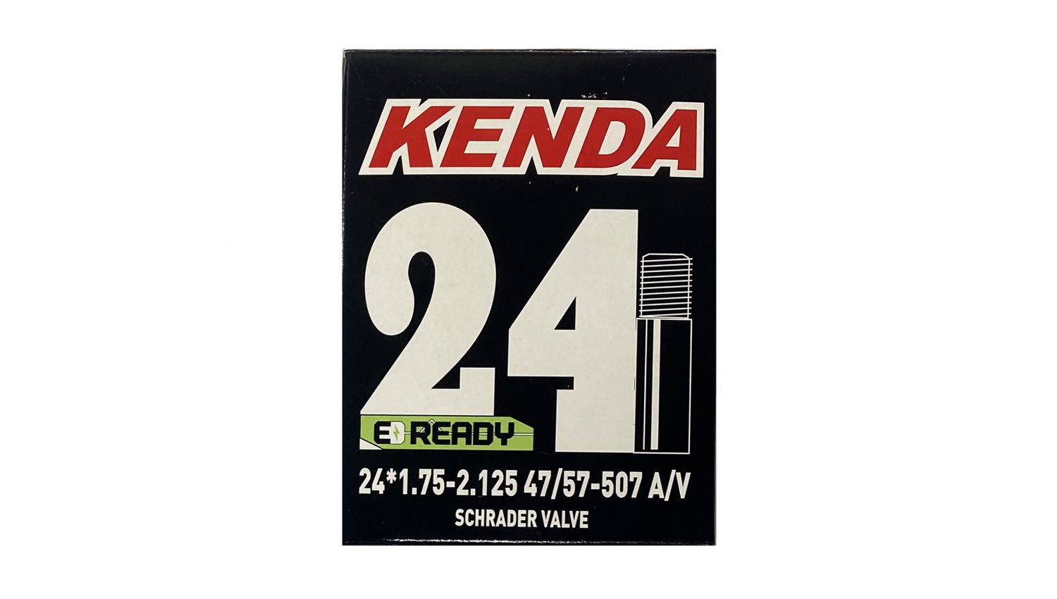 Камера KENDA 24х1.75-2.125, A/V, 47/57-507, коробка 3 Камера KENDA 24х1.75-2.125, A/V, 47/57-507, коробка 3