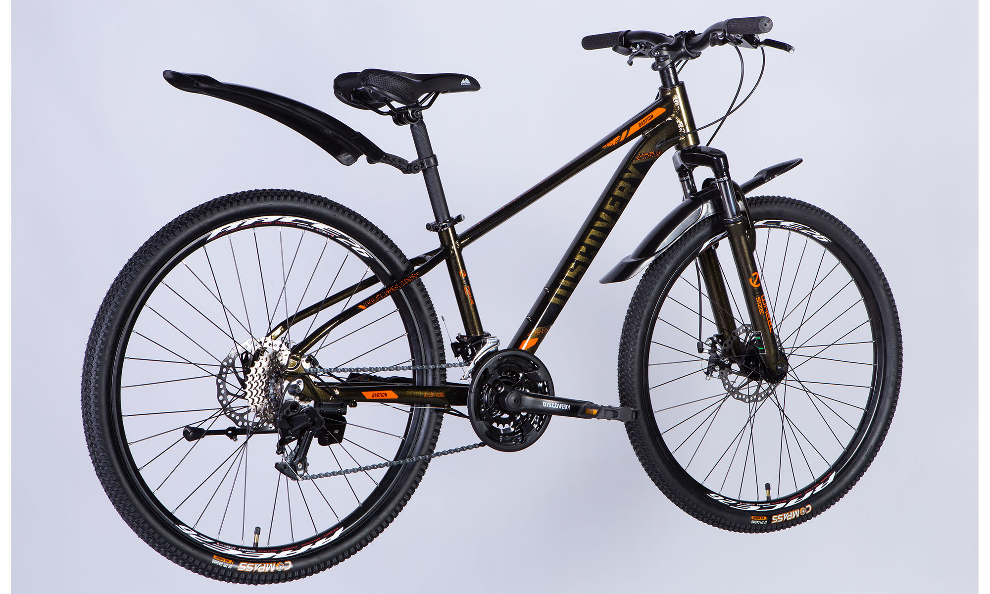 Велосипед Discovery BASTION DD CS 26", розмір XS, рама-13" 2025, коричневий 2