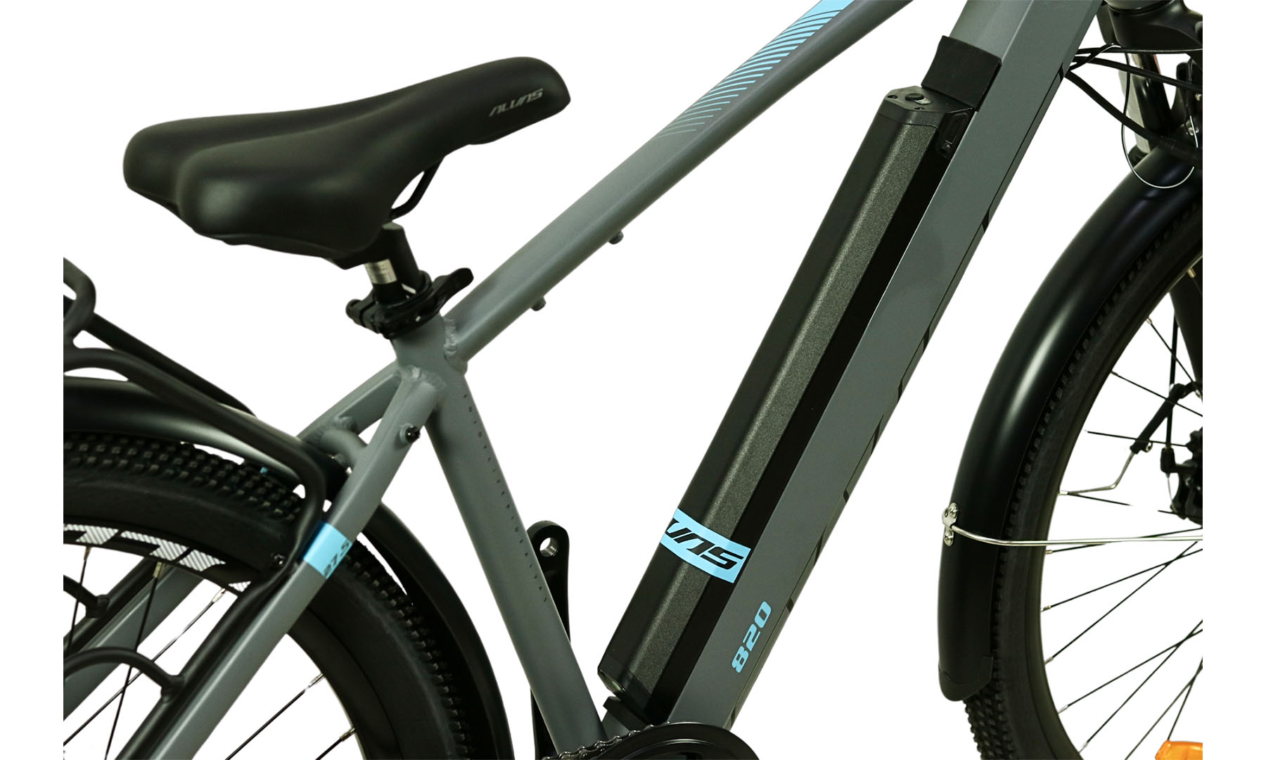 Электровелосипед Titan Alvas RANGER 820 Man 27,5" рама M (17") Серый 4