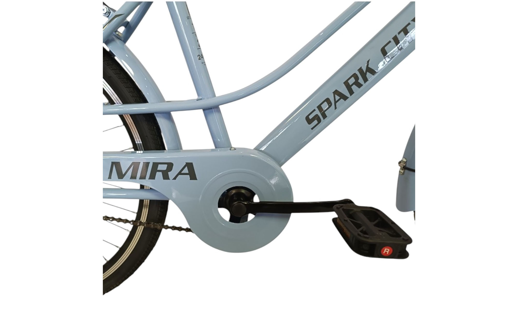 Велосипед SPARK CITY MIRA 26", размер M, рама - 17", год 2026, голубой 2