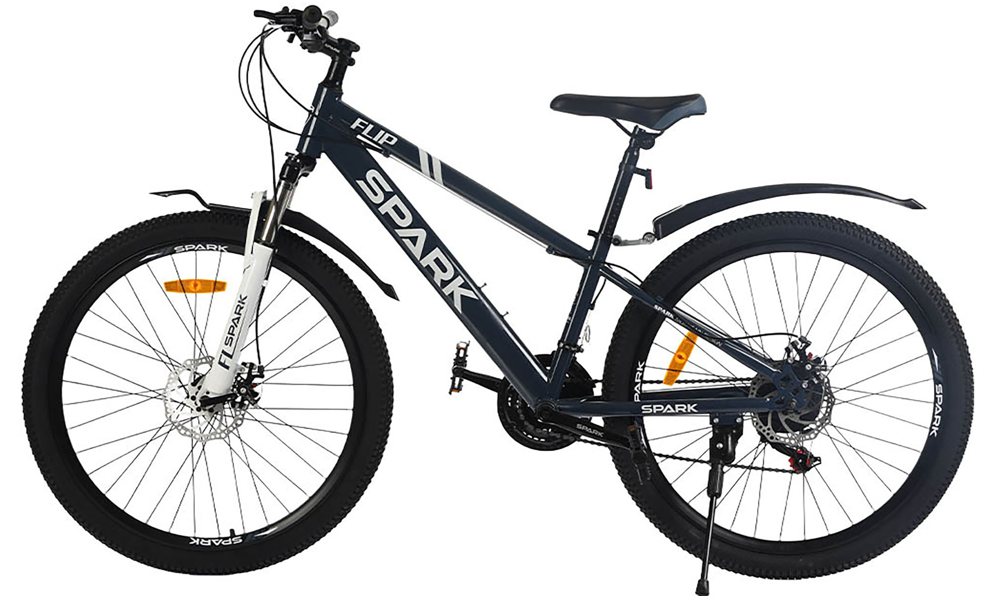 Велосипед SPARK FLIP 26", розмір XS, рама 13", рік 2026, темно-сірий 4