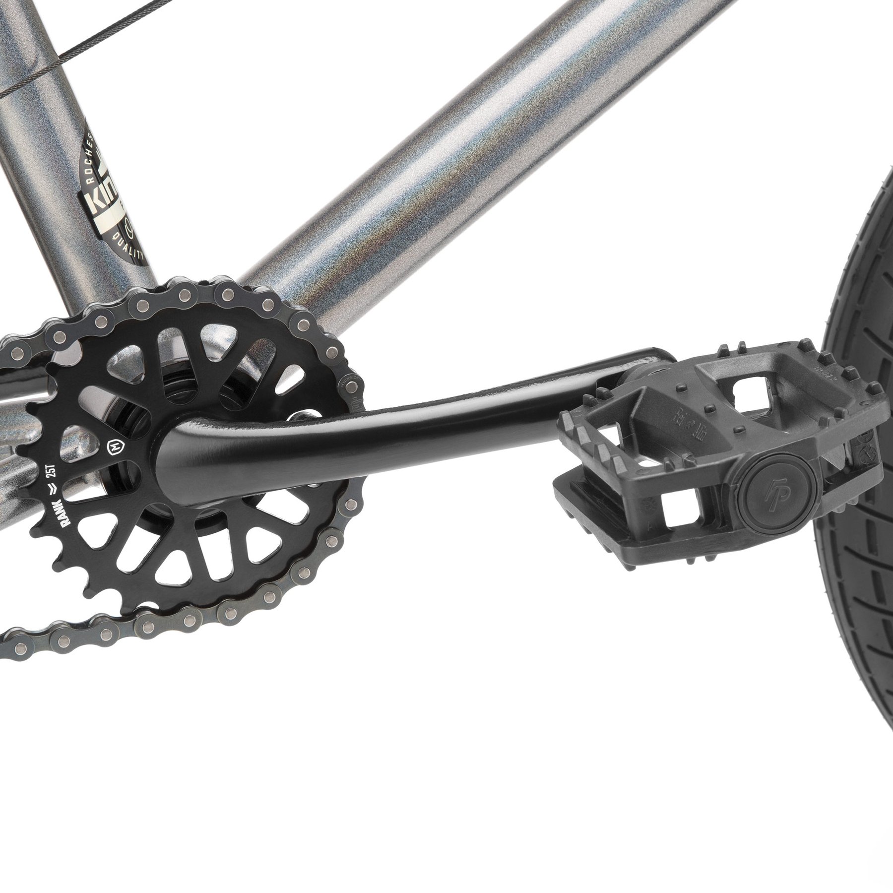 Велосипед KINK BMX Pump 14" 2021 Сірий 2