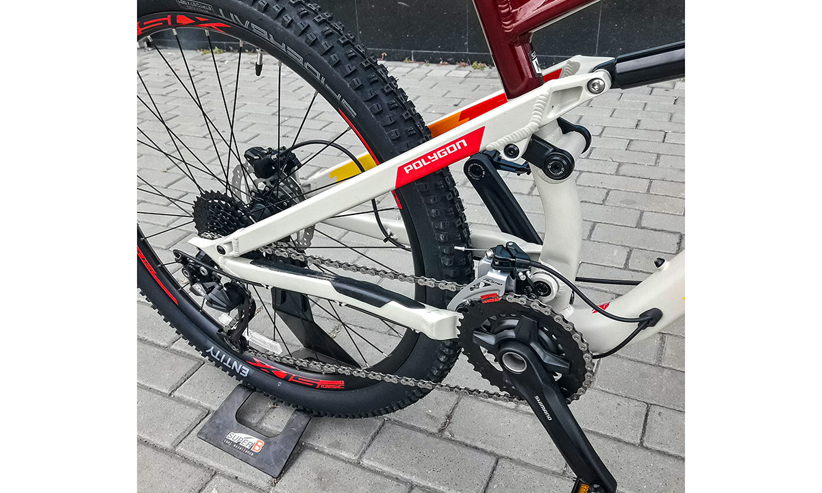 Велосипед POLYGON SISKIU D5 27,5" (2021) 2021 Красно-бежевый 9