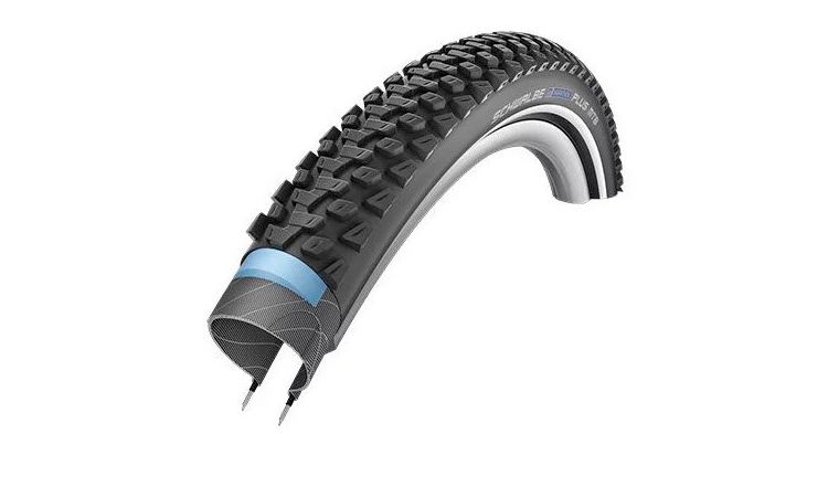 Фотографія Покришка 27.5x2.25 650B (57-584) Schwalbe MARATHON PLUS S-Guard B/B+RT HS468 DC, 67EPI 36B black