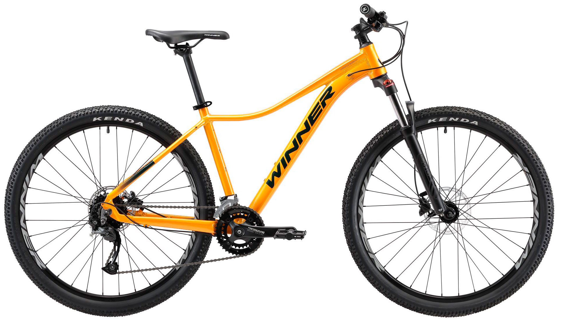 Велосипед Winner SPECIAL 27,5" размер S рама 15" 2022 Оранжевый