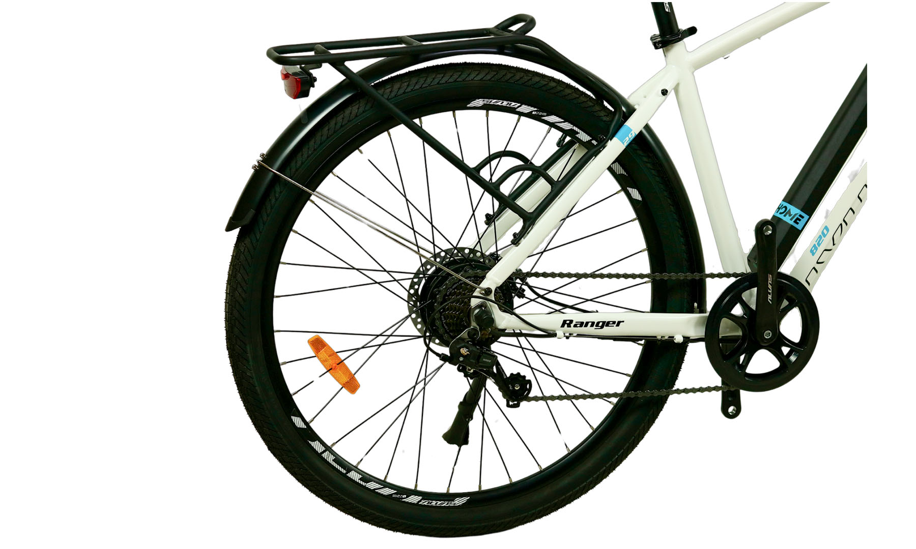 Электровелосипед Titan Alvas RANGER 820 Man 29" рама M (17") Белый 4