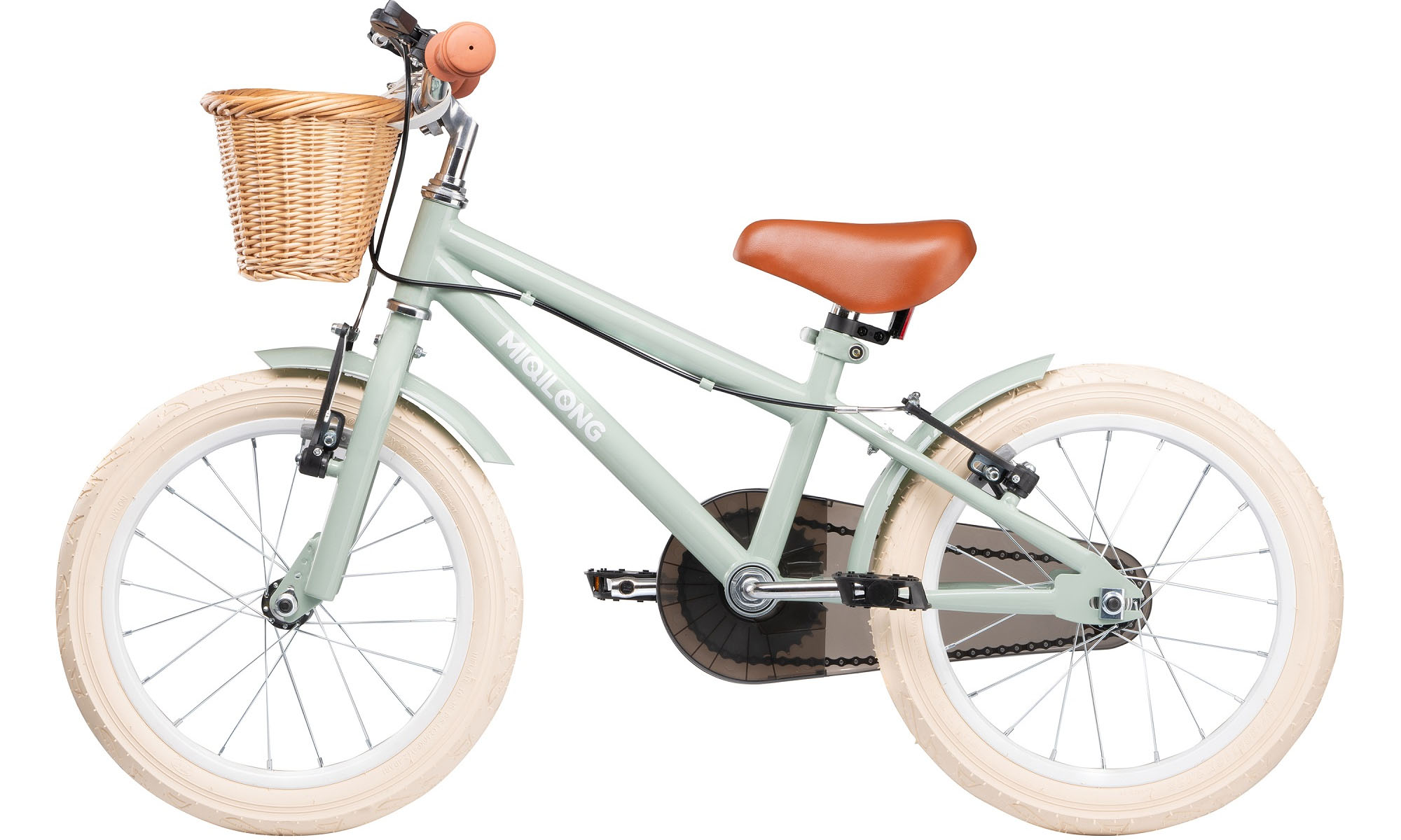 Детский велосипед Miqilong RM 16", One size, 2025, оливковый 7