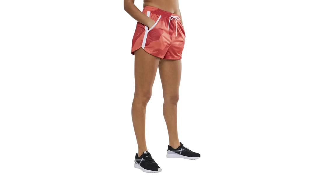 Шорты Craft District WCT High Waist Shorts женские, размер S, сезон SS 19, красный 5