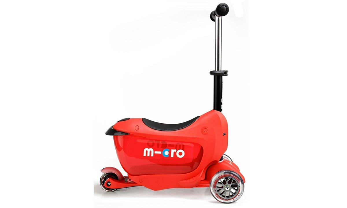 Самокат детский Mini Micro 2go Deluxe Красный 3