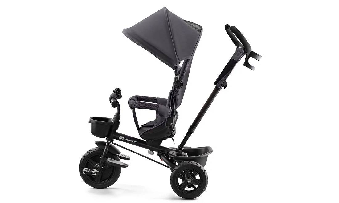 Трехколесный велосипед Kinderkraft Aveo Malachite Gray 7 Трехколесный велосипед Kinderkraft Aveo Malachite Gray 7