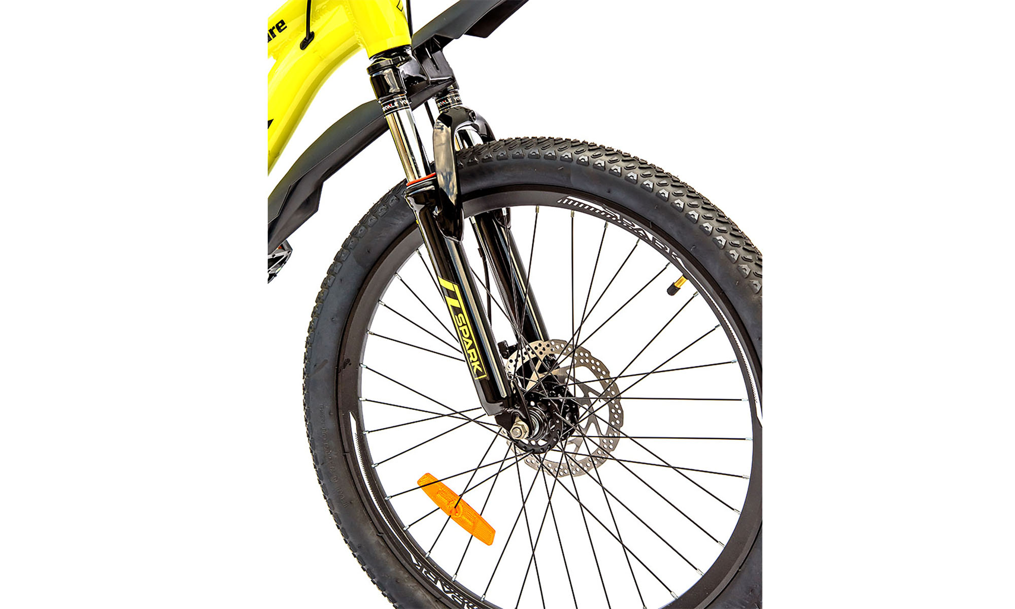 Велосипед SPARK PLEASURE 24", розмір XXS, рама 11", 2025, жовтий 7