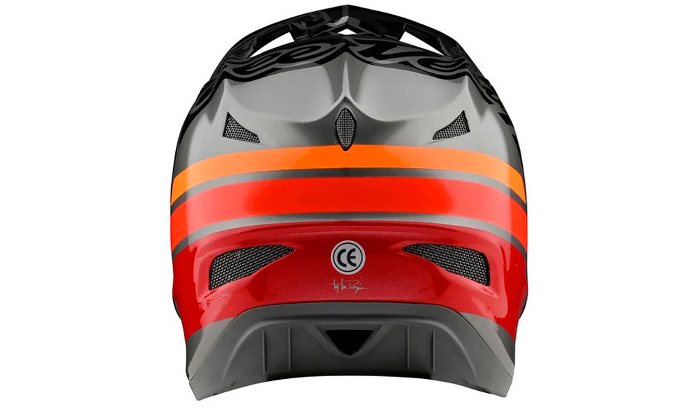 Фотография Вело шлем TLD D3 Fiberlite Silhouette размер S (54-55 см), Сине-красный 3