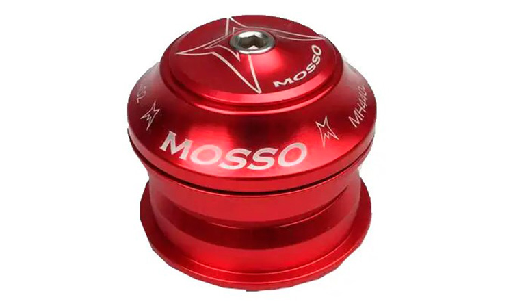 Фотография Рулевая Mosso MH4402, полуинтегрированная, промподшипники, красная