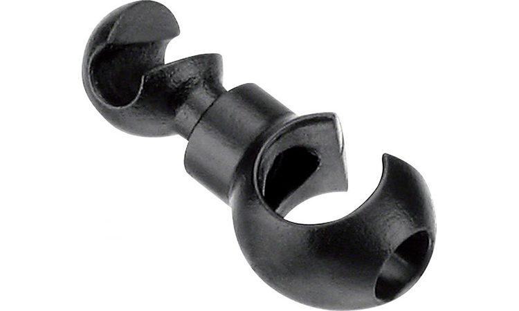 Крючок для скрепления рубашки JAGWIRE CHA122 вращаемый под E-shift + тормоз (4 шт.), черный