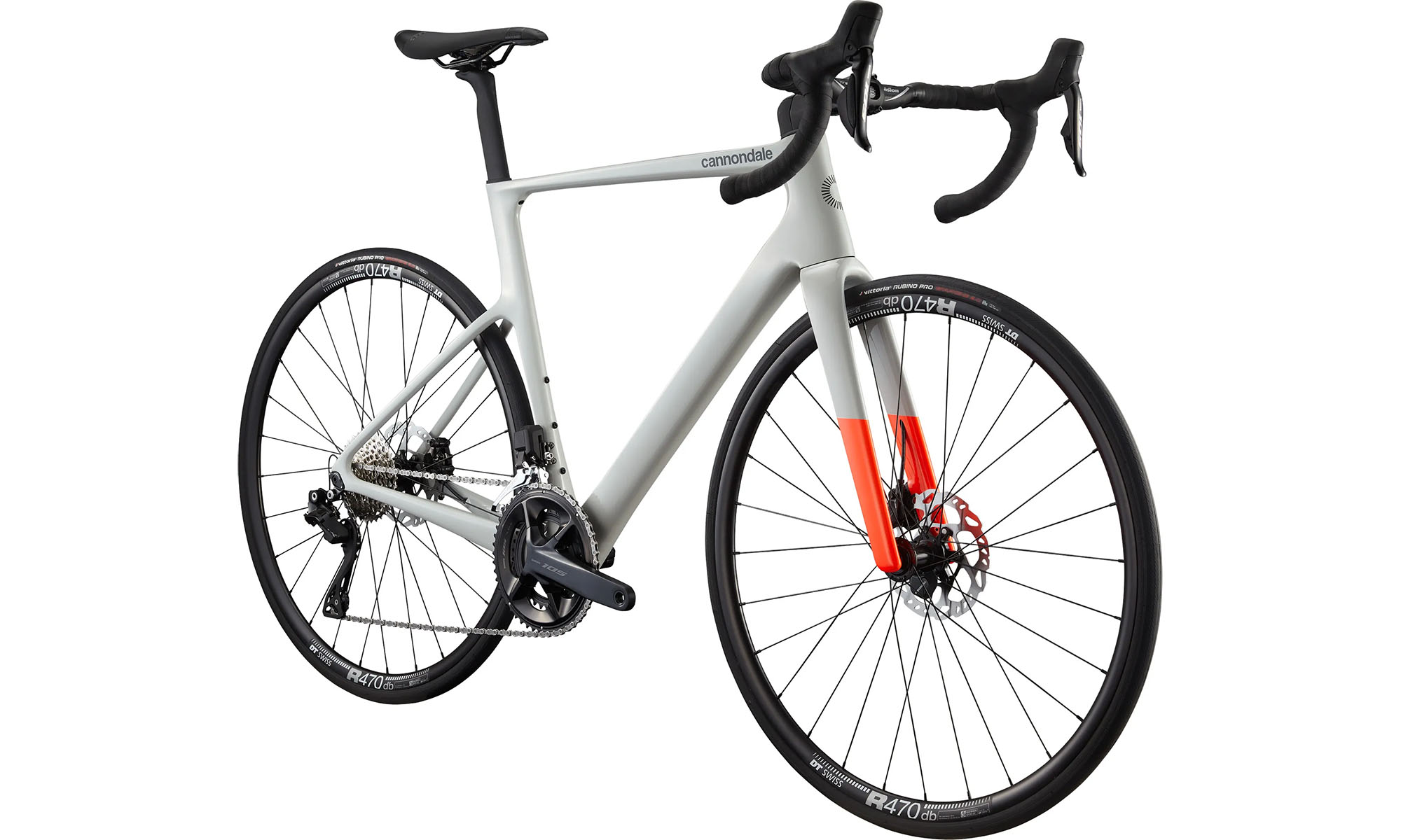 Фотография Велосипед Cannondale SuperSix EVO Carbon 3 28" размер L, рама 56см, 2025 бело-красный 2