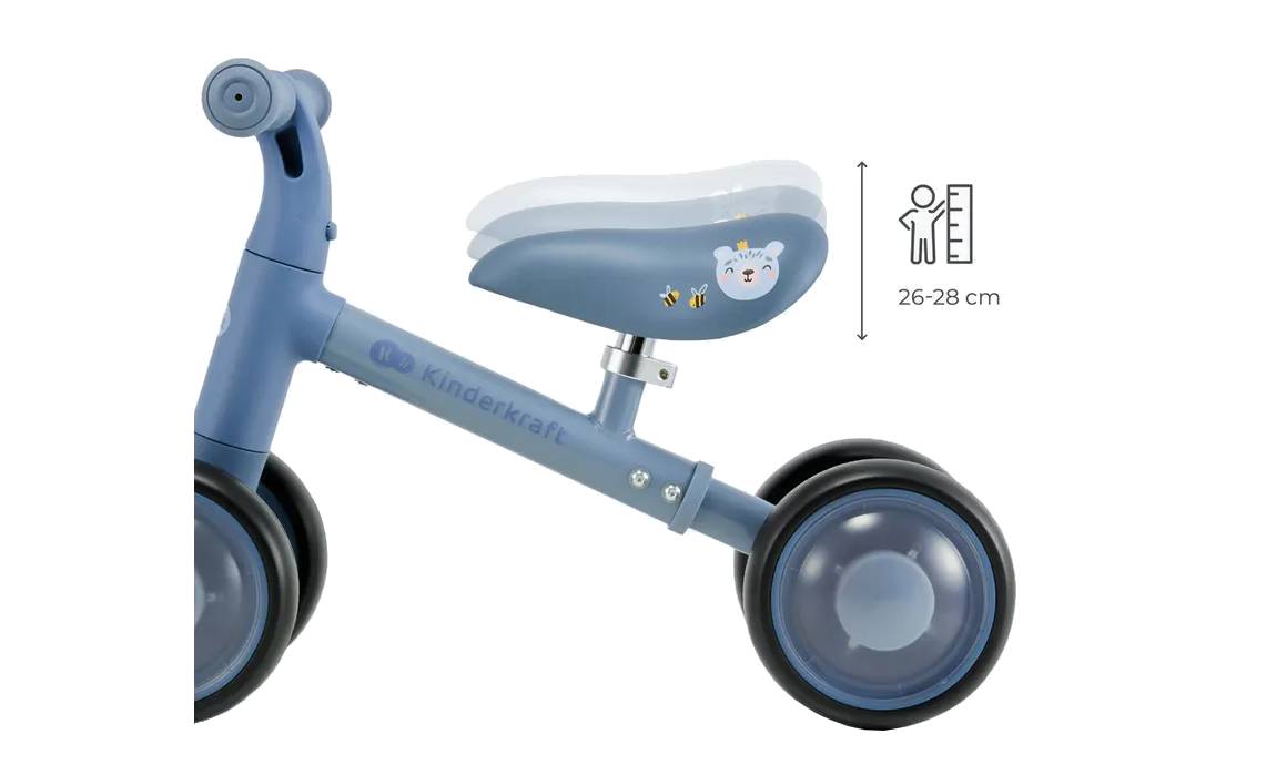 Каталка-беговел Kinderkraft Cutie Flash синий 6 Каталка-беговел Kinderkraft Cutie Flash синий 6
