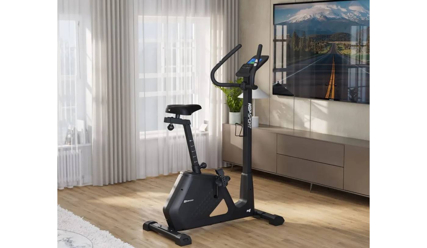 Велотренажер Hop-Sport HS-4500H Creft електромагнітний чорний 7 Велотренажер Hop-Sport HS-4500H Creft електромагнітний чорний 7