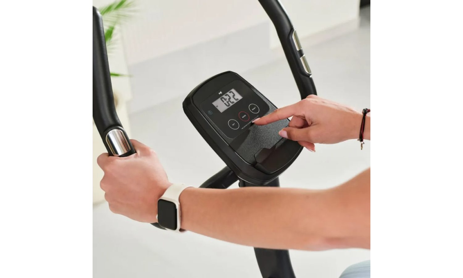 Велотренажер Hop-Sport HS-3000H Nexon магнитный черный 11