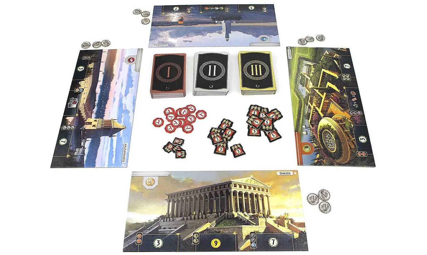 Настольная игра 7 чудес. Второе издание (7 Wonders) 5