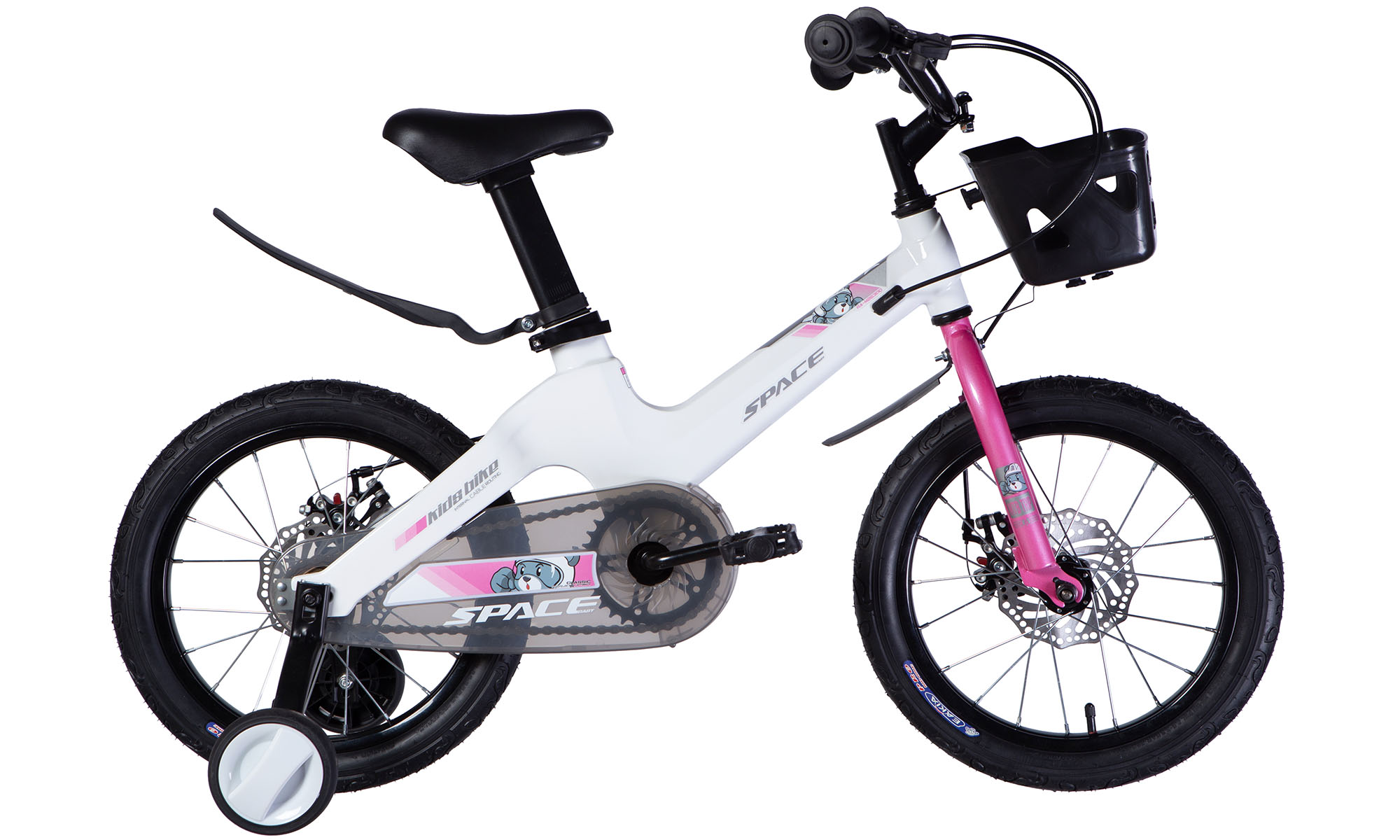 Фотографія Велосипед SPACE KID MOON DD 16", размер XXS, рама-9", 2025, белый
