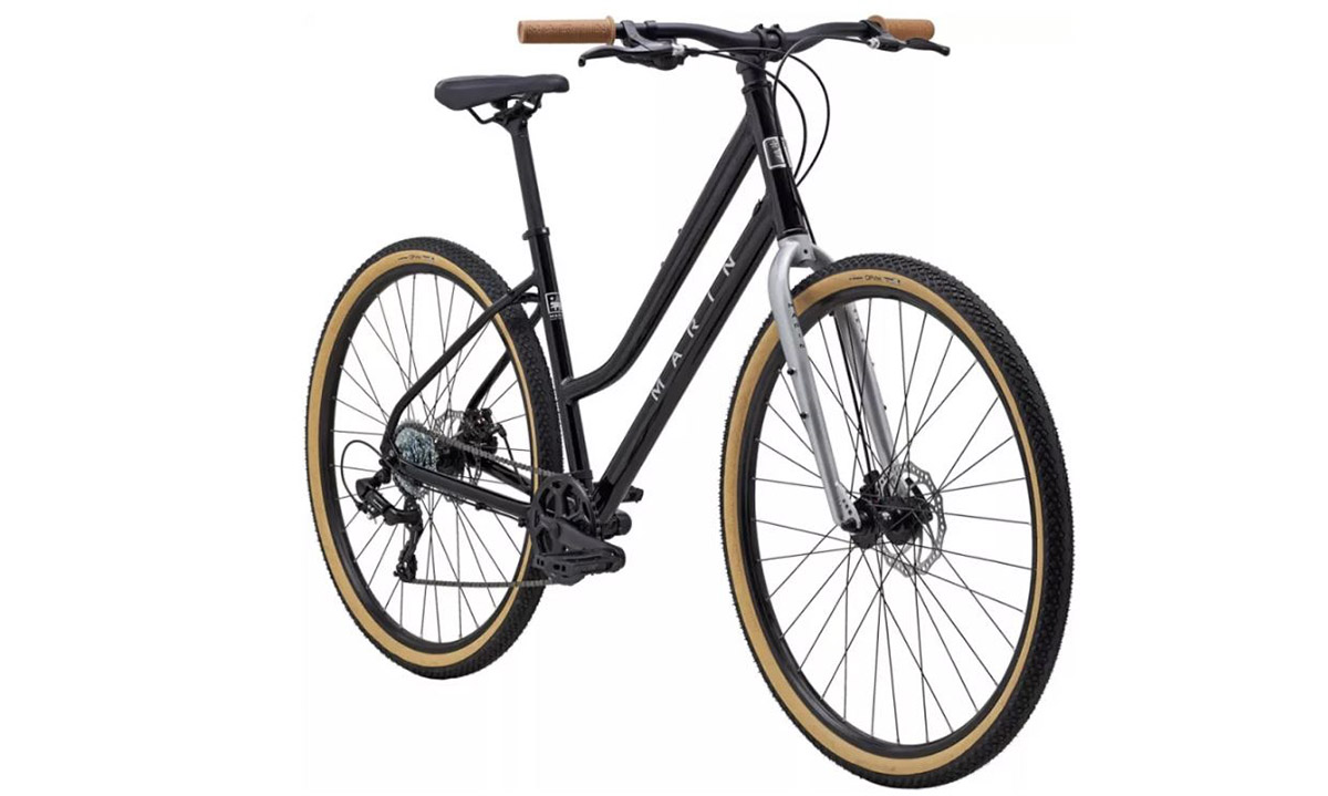 Велосипед Marin KENTFIELD 1 ST, 28", рама M, 2023, Gloss Black/Chrome 2