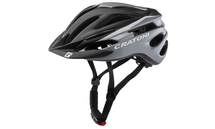Фотография Шлем велосипедный Cratoni Pacer, размер M (54-58 см)  Черно-серый