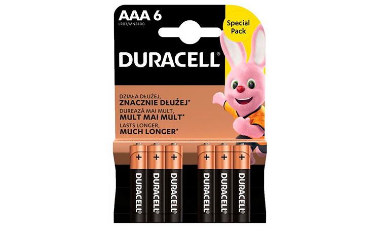 Батарейка Duracell LR03 AAA 1шт