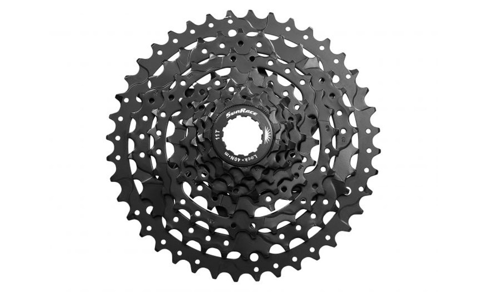 Фотографія Касета індексна 8-k 11-40T SUN RACE M680 MTB, EDB