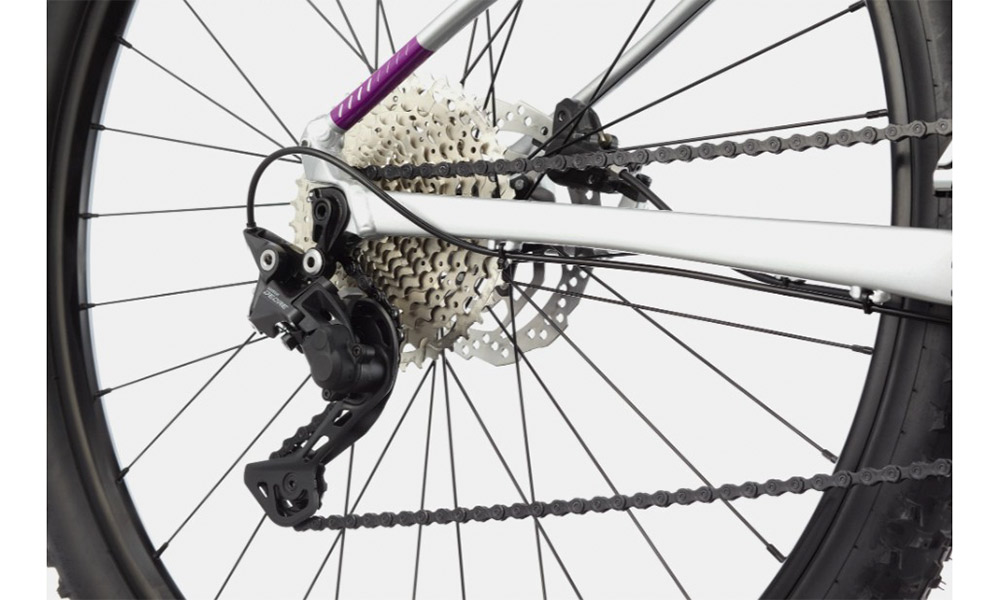 Велосипед Cannondale TRAIL SL 4 Feminine 29" размер S 2021 Бело-фиолетовый 5