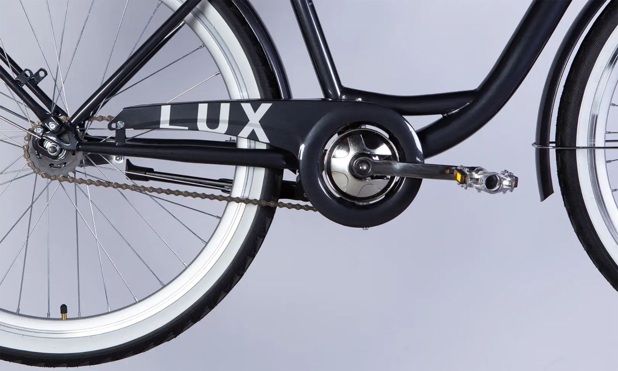 Велосипед Dorozhnik LUX Velosteel 26", размер M, рама-17", год 2026, темно-серый 2